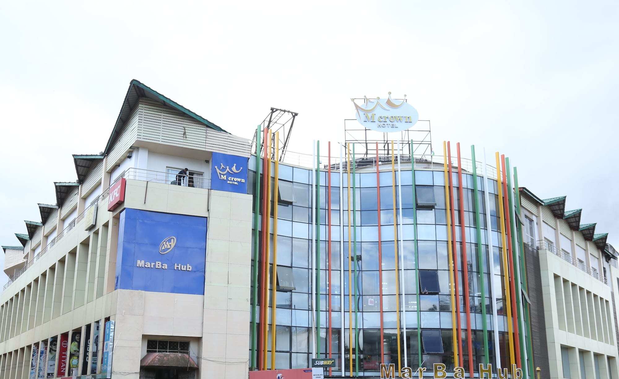 M Crown Hotel Shillong Ngoại thất bức ảnh